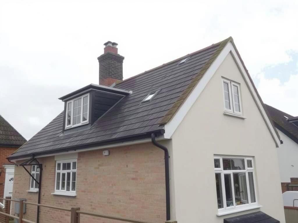 Hip-to-gable loft conversion on an Oxford semi-detached house
