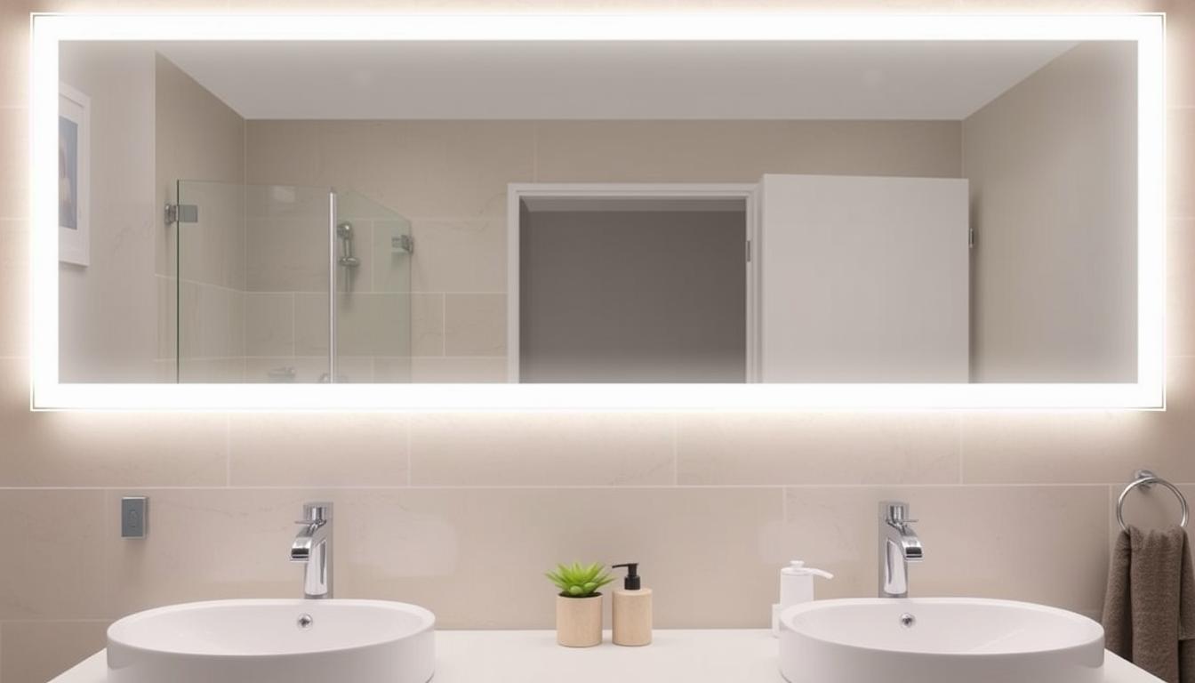 LED Badspiegel Beleuchtungsarten