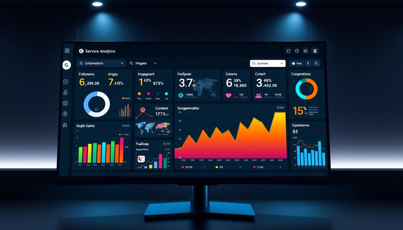 Social Media Metrics Analytics Dashboard