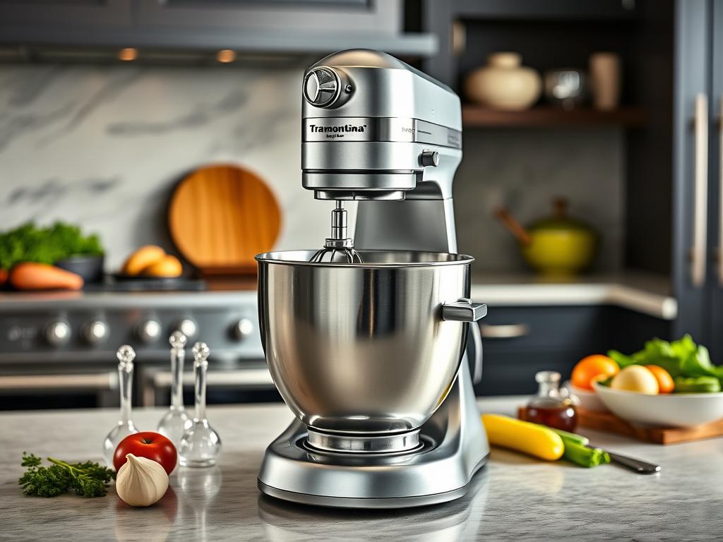 Batedeira Orbital Tramontina by Breville em cozinha gourmet