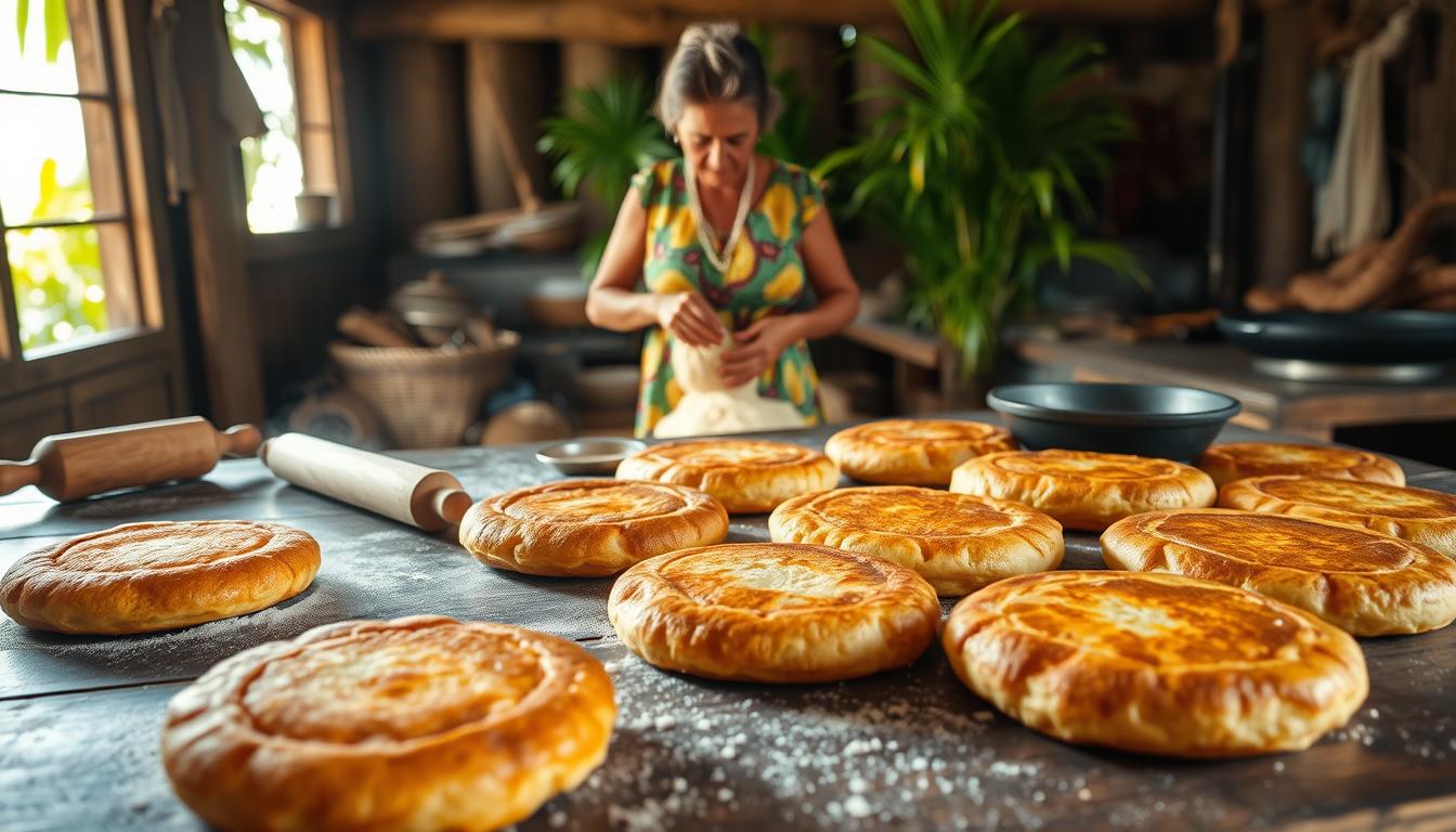 Caribbean Johnny Cakes Traditional Cooking