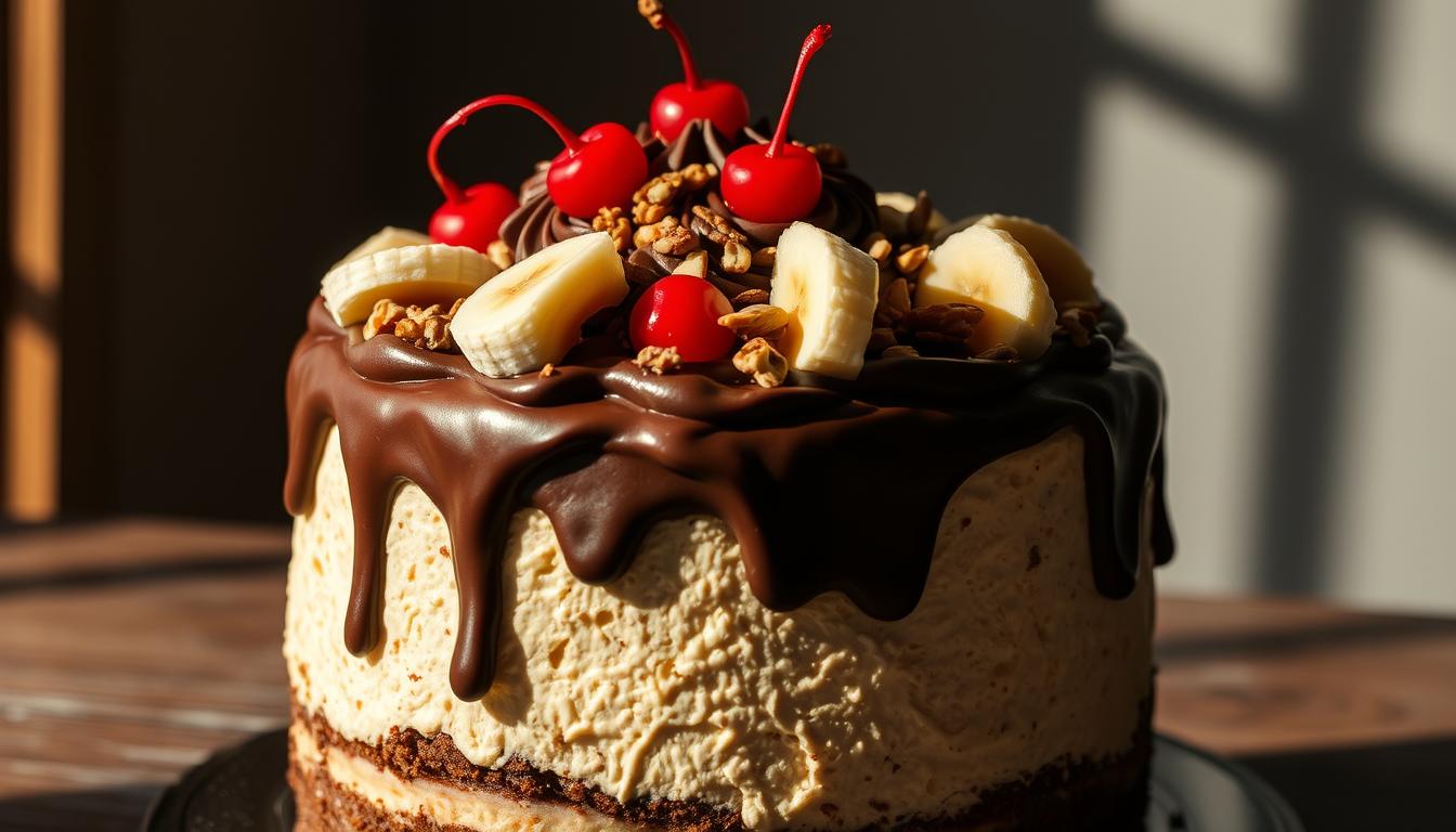 Banana Split Cake Decorations