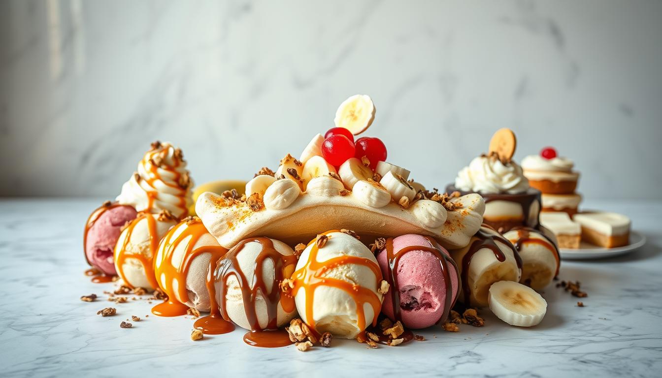 Innovative Banana Split Desserts