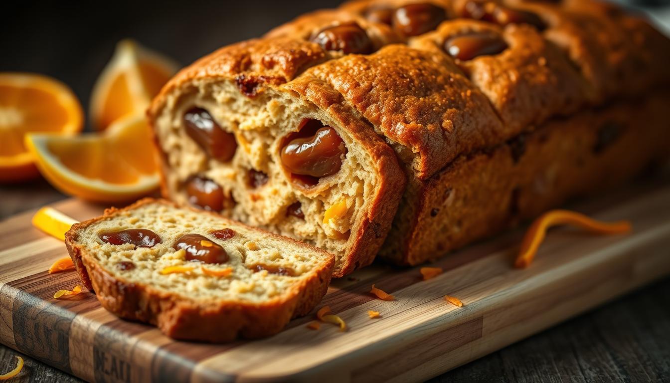date bread with citrus zest