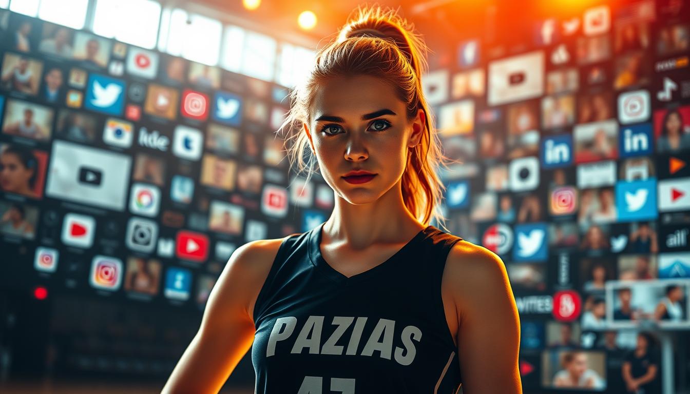 Paige Bueckers social media influence