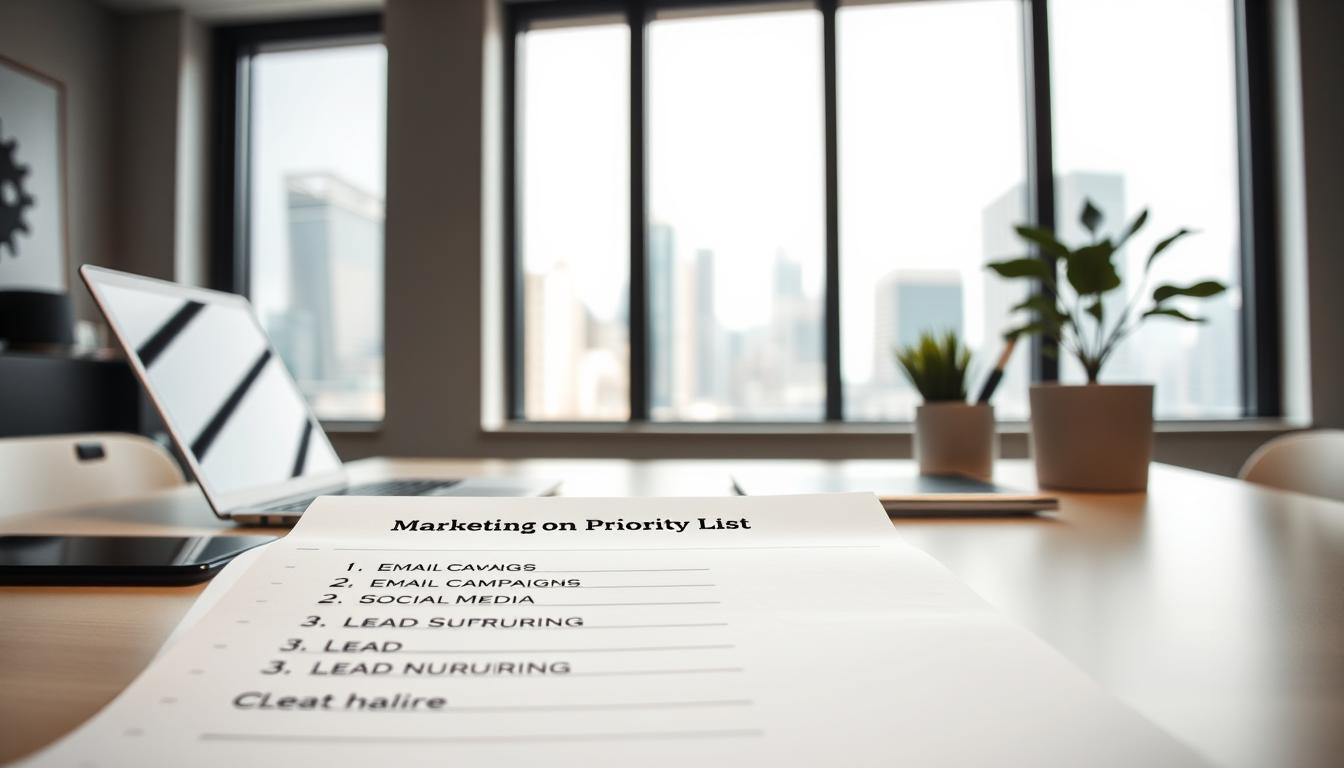 Marketing Automation Priority List