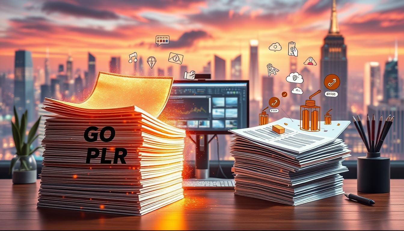 transforming PLR content
