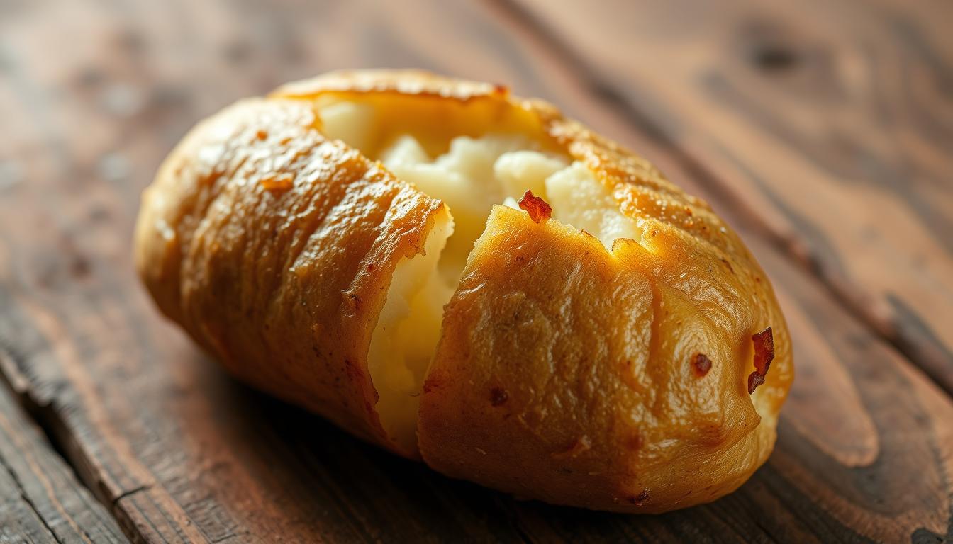 crispy skin baked potato