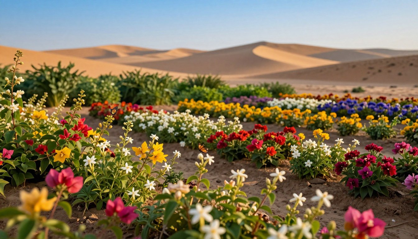 افضل مواقع زراعة الازهار في السعودية