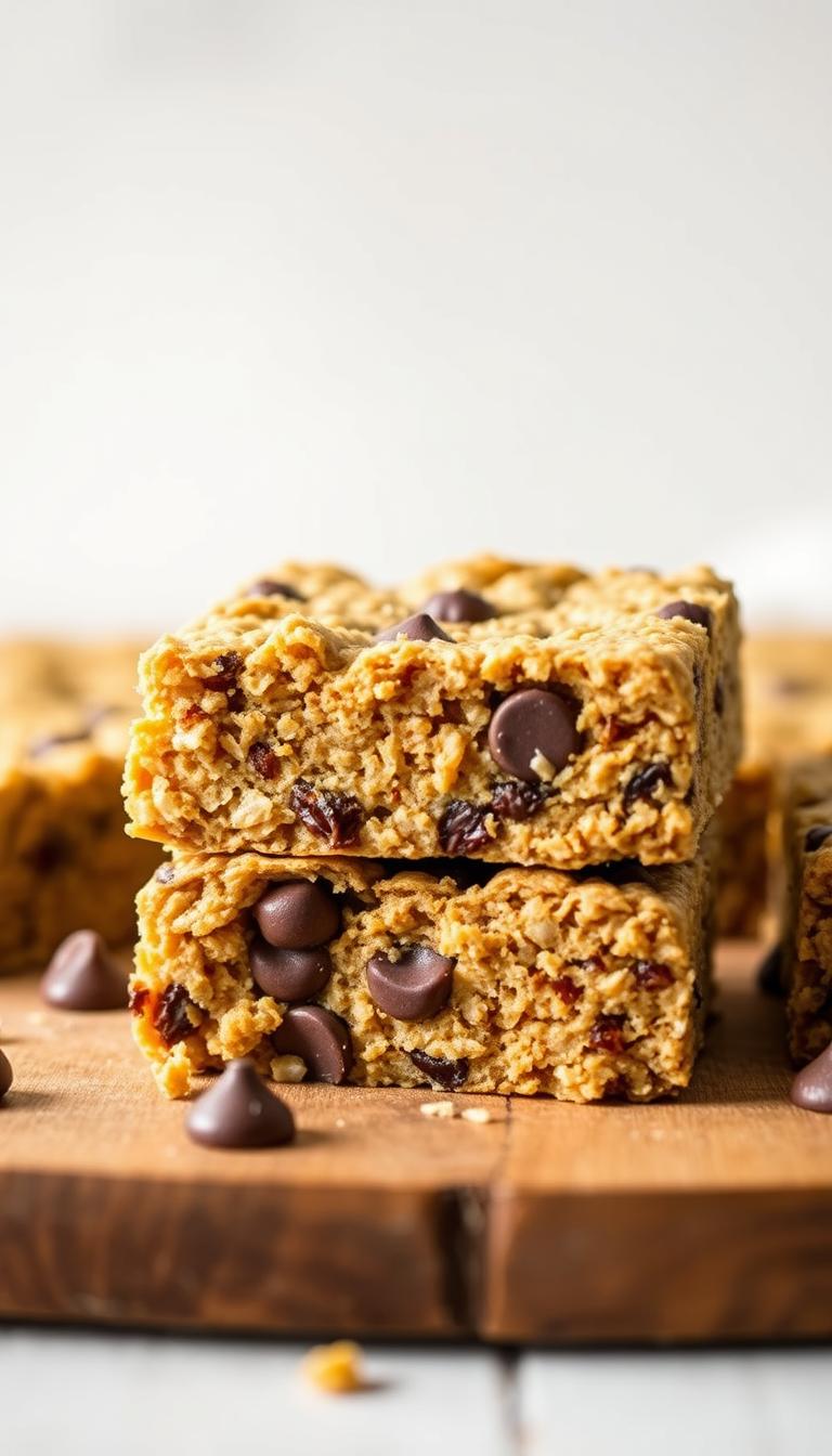 peanut butter oatmeal bars healthy