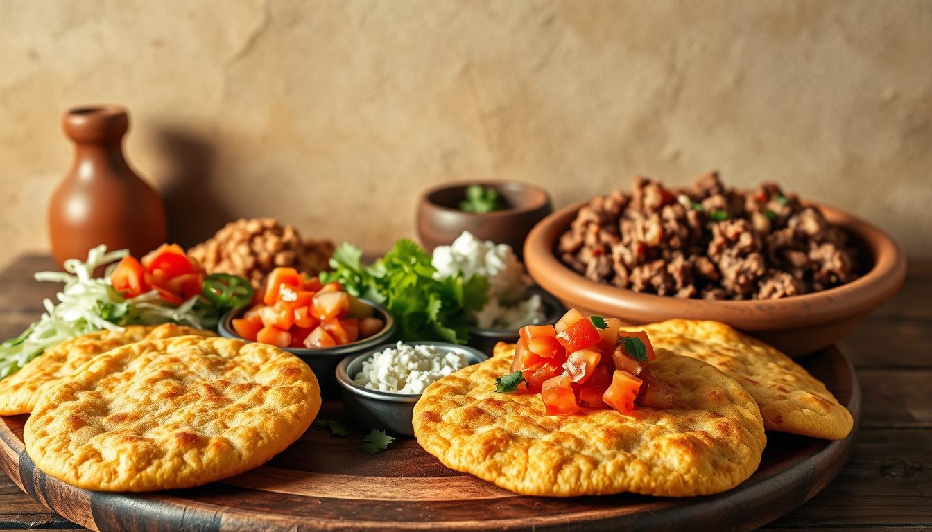 Indian Fry Bread Taco Ingredients
