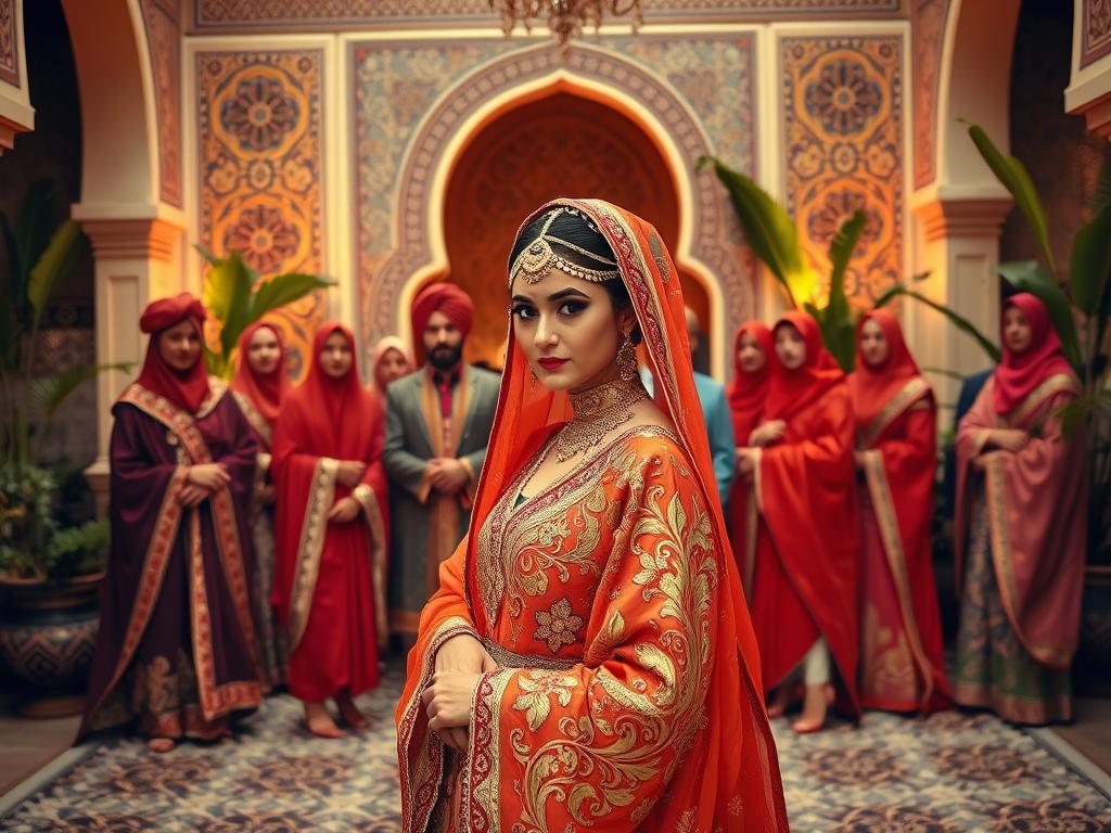 moroccan wedding fashion