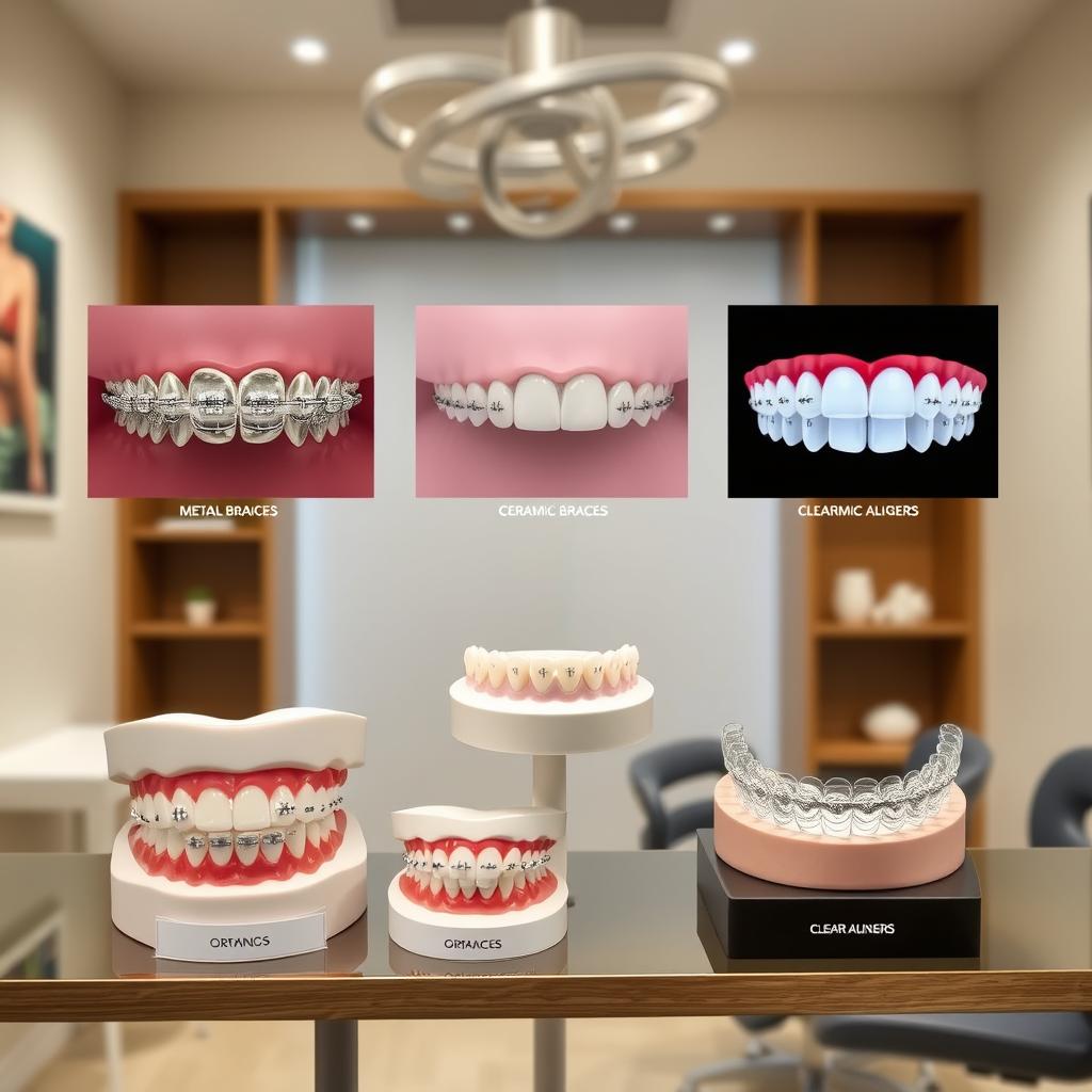 Various orthodontic treatment options available at Nairobi dental clinics