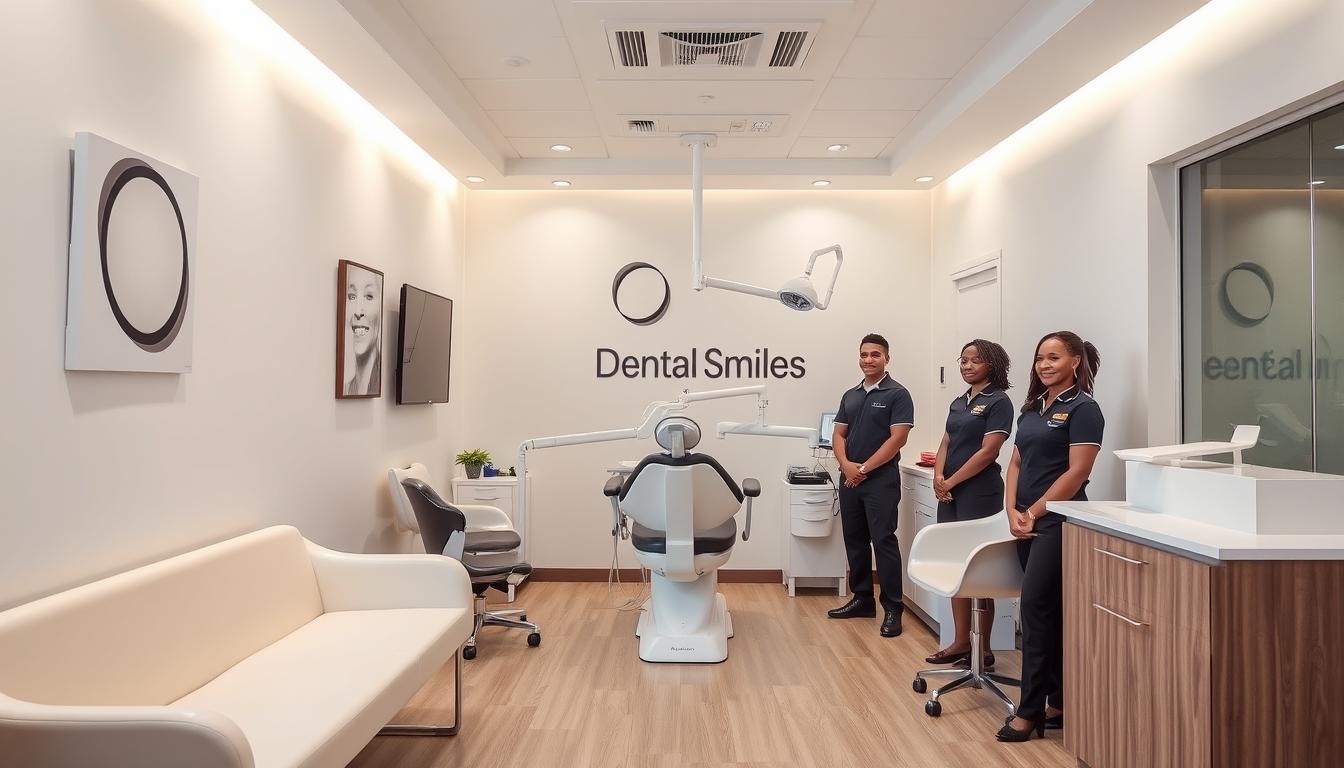 Dental Smiles clinic in Nairobi featuring modern dental equipment and welcoming reception area