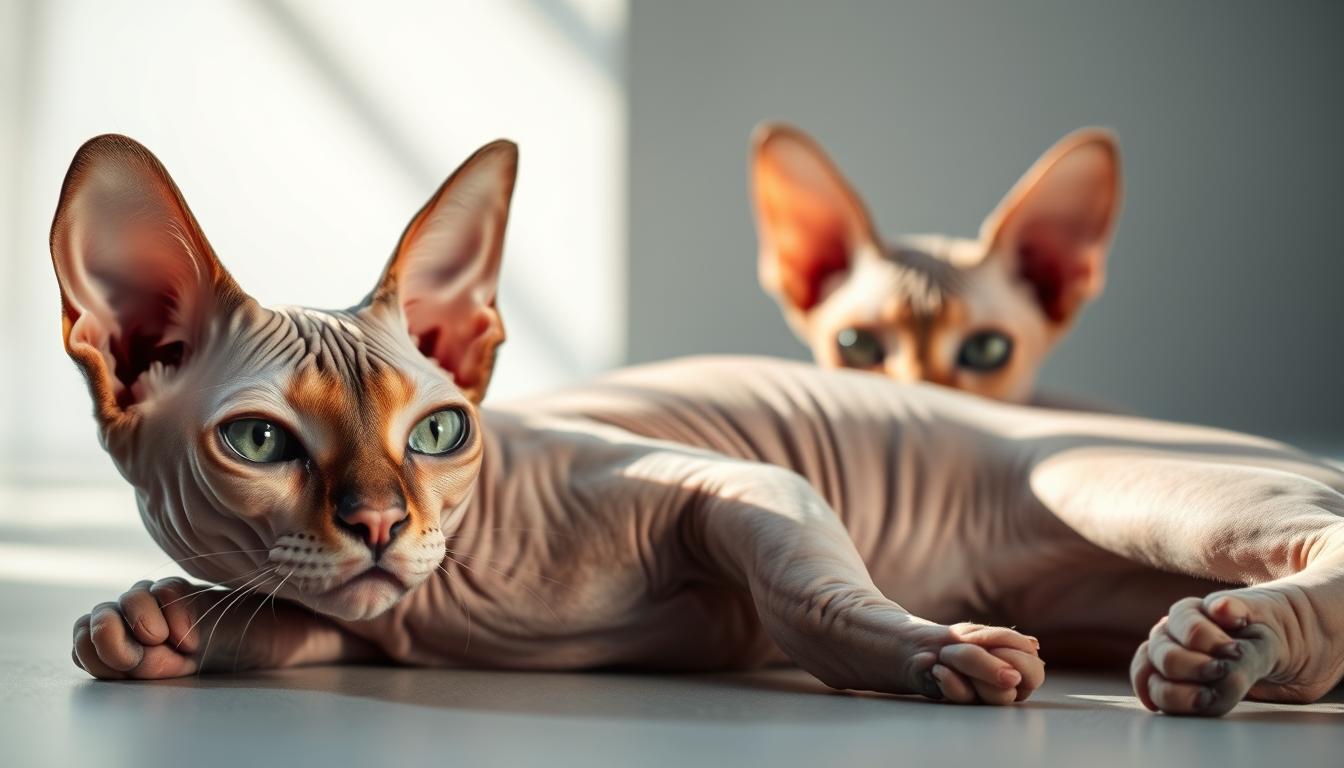 Sphynx-Katze Pflege