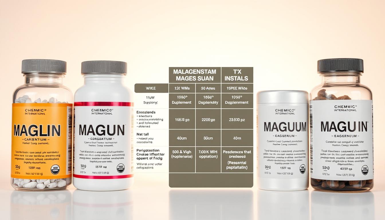 Magnesiumverbindungen Vergleich