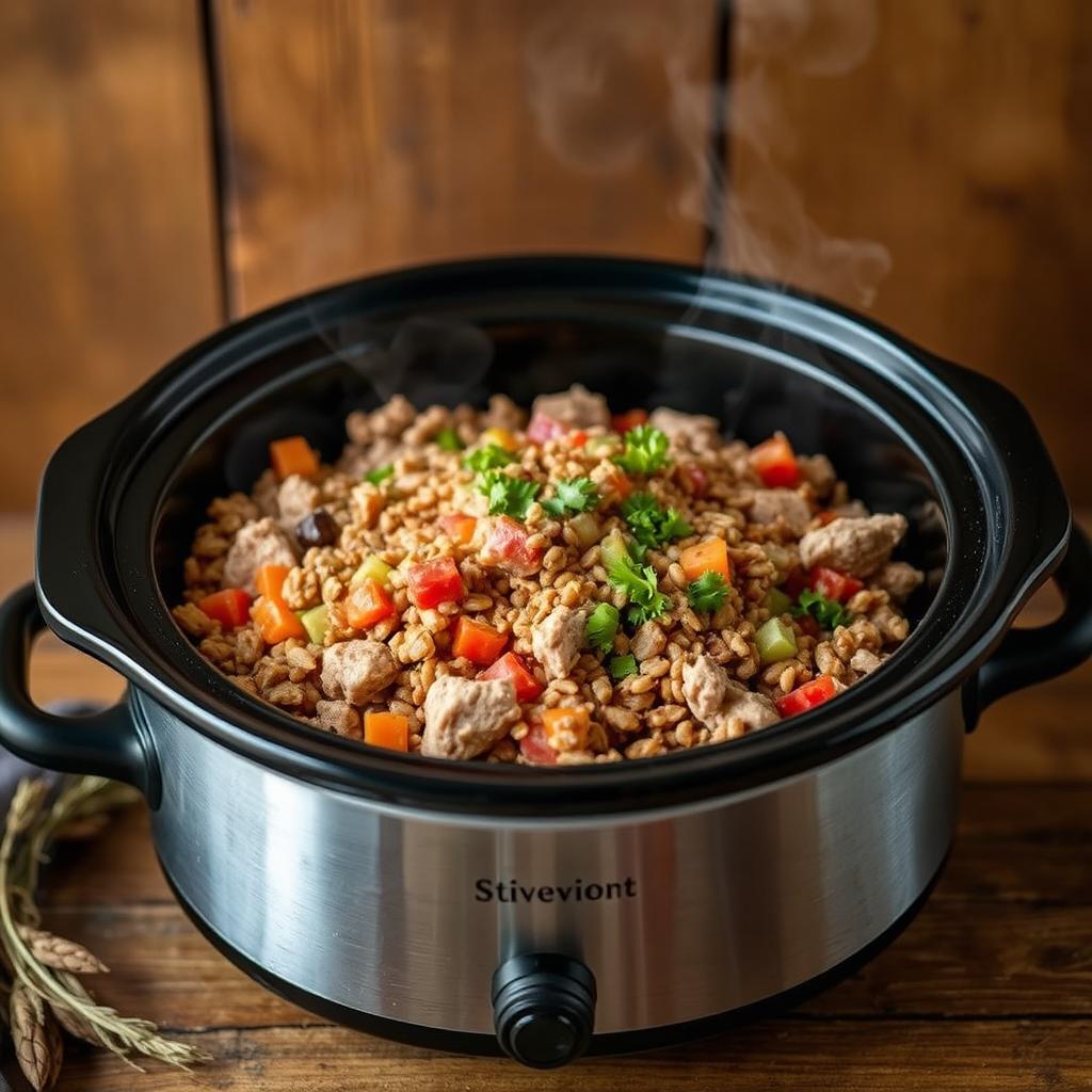 5 Easy Crockpot Dog Food Recipes with Ground Turkey