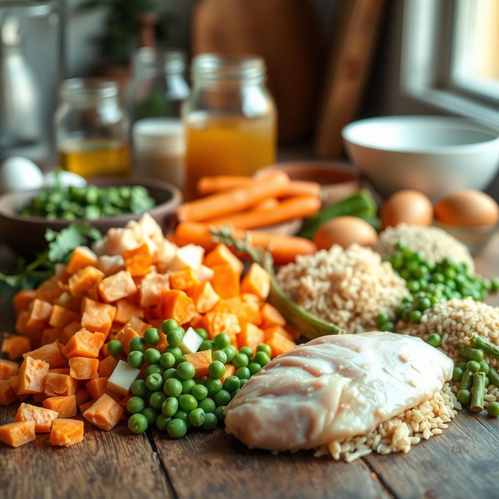 homemade dog food ingredients