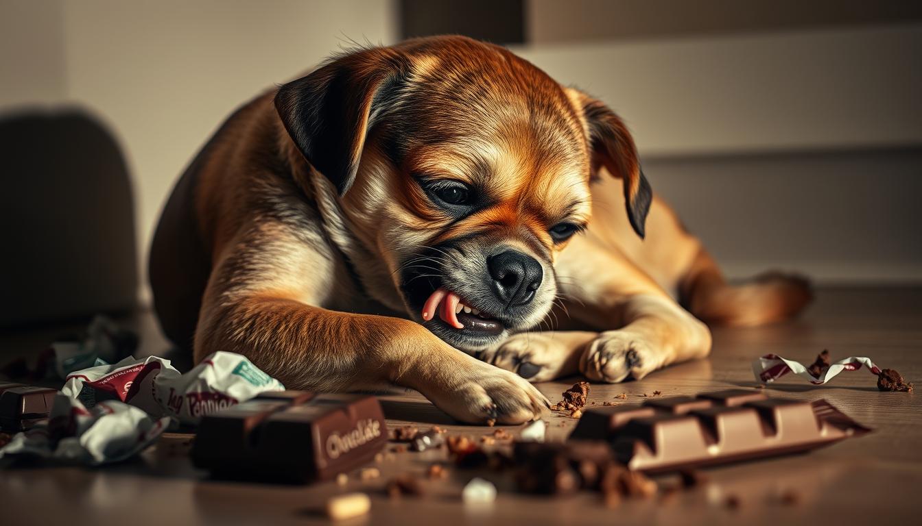 chocolate poisoning in dogs
