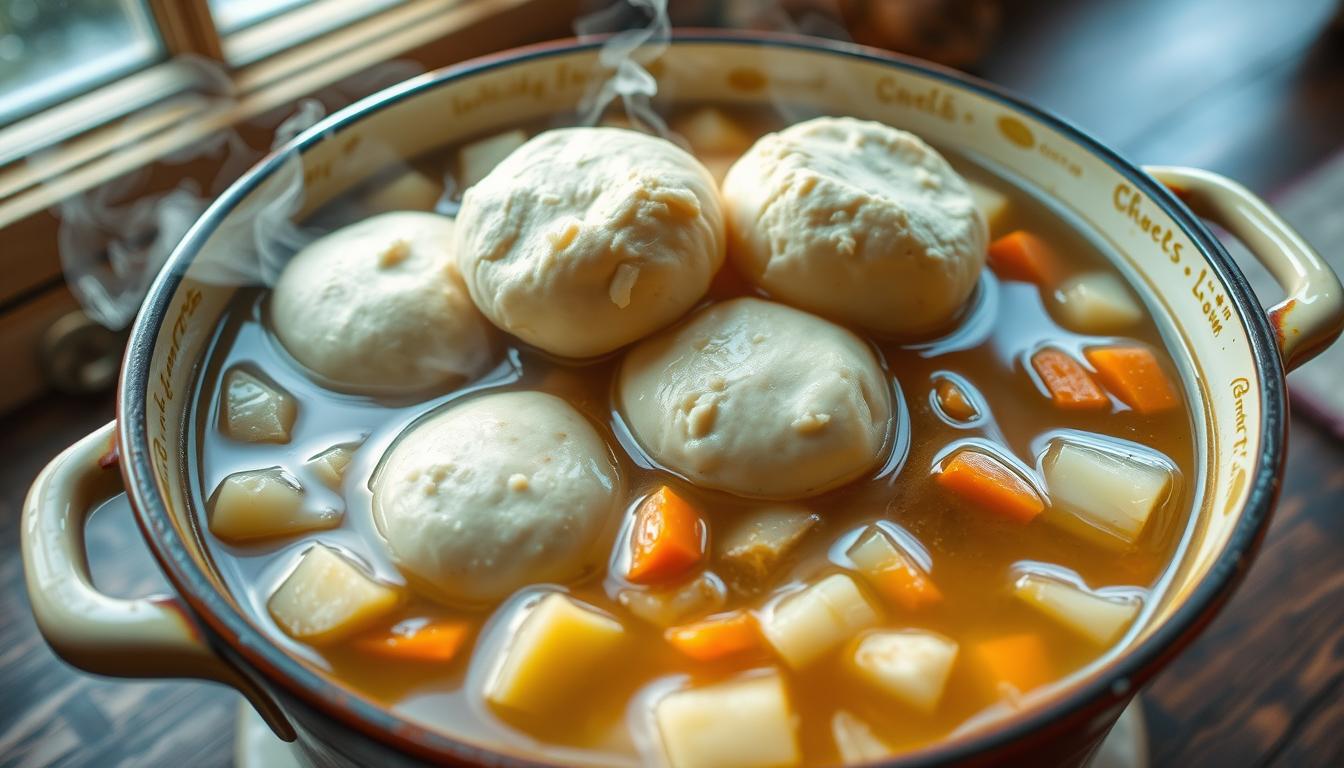 Pennsylvania Dutch Pot Pie Broth Preparation