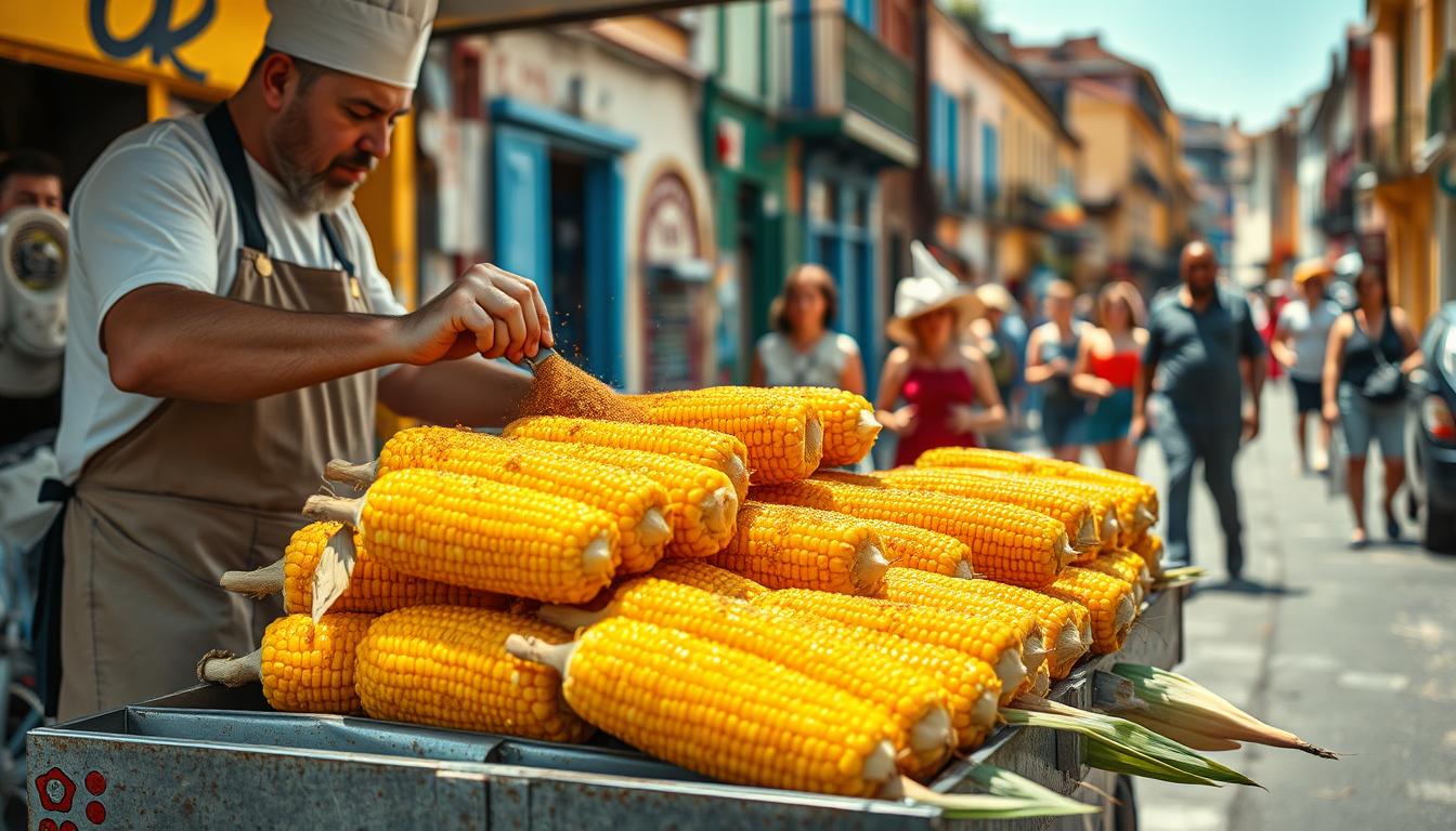 Street Corn Preparation