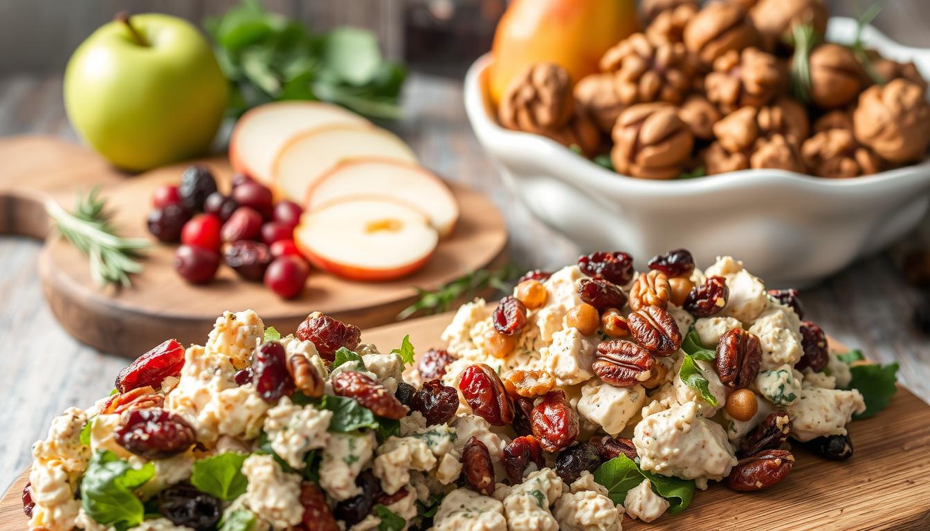 Seasonal Pecan Cranberry Chicken Salad Variations