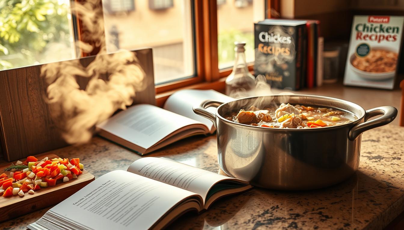 Copycat Panera Chicken and Wild Rice Soup Preparation