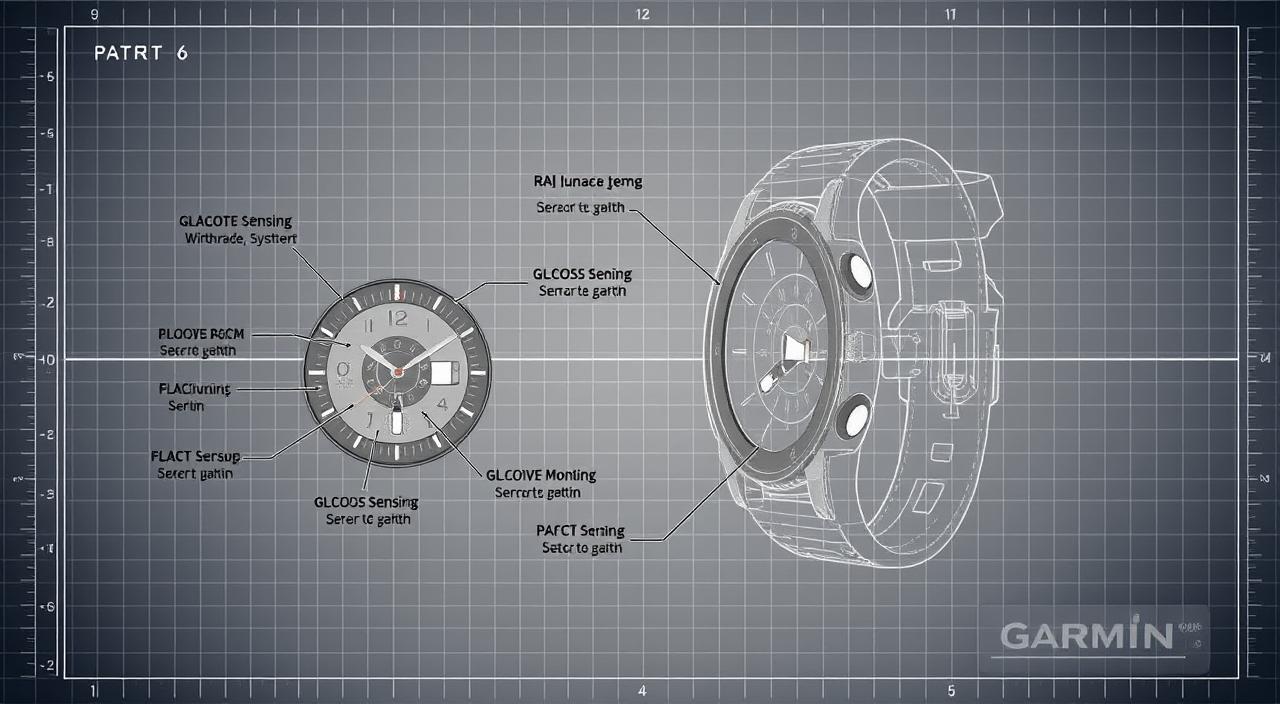 Garmin patent details for glucose monitoring application