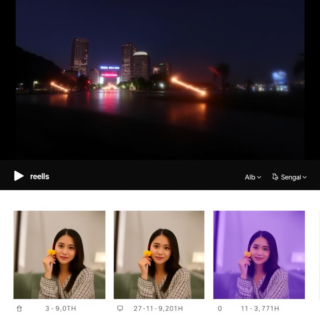 Video Instagram Reels đã được chỉnh sửa chuyên nghiệp