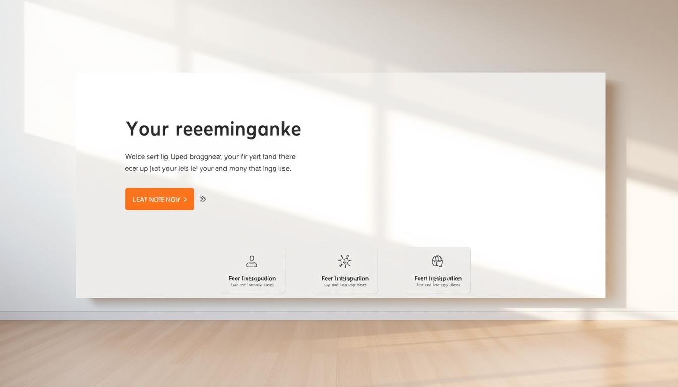 landing page