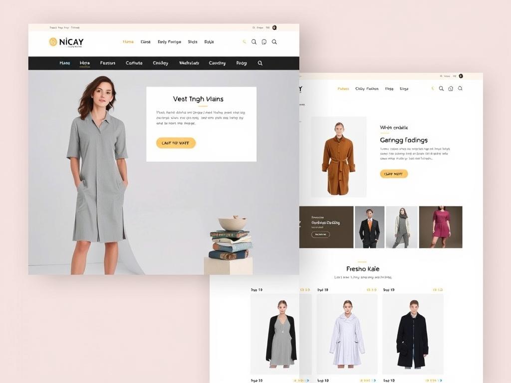 Thiết kế web cho cửa hàng thời trang