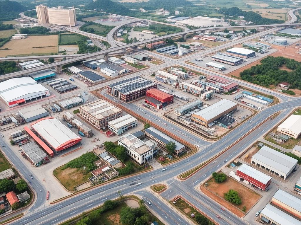 Khu công nghiệp tại Uông Bí - Bất Động Sản Quảng Ninh