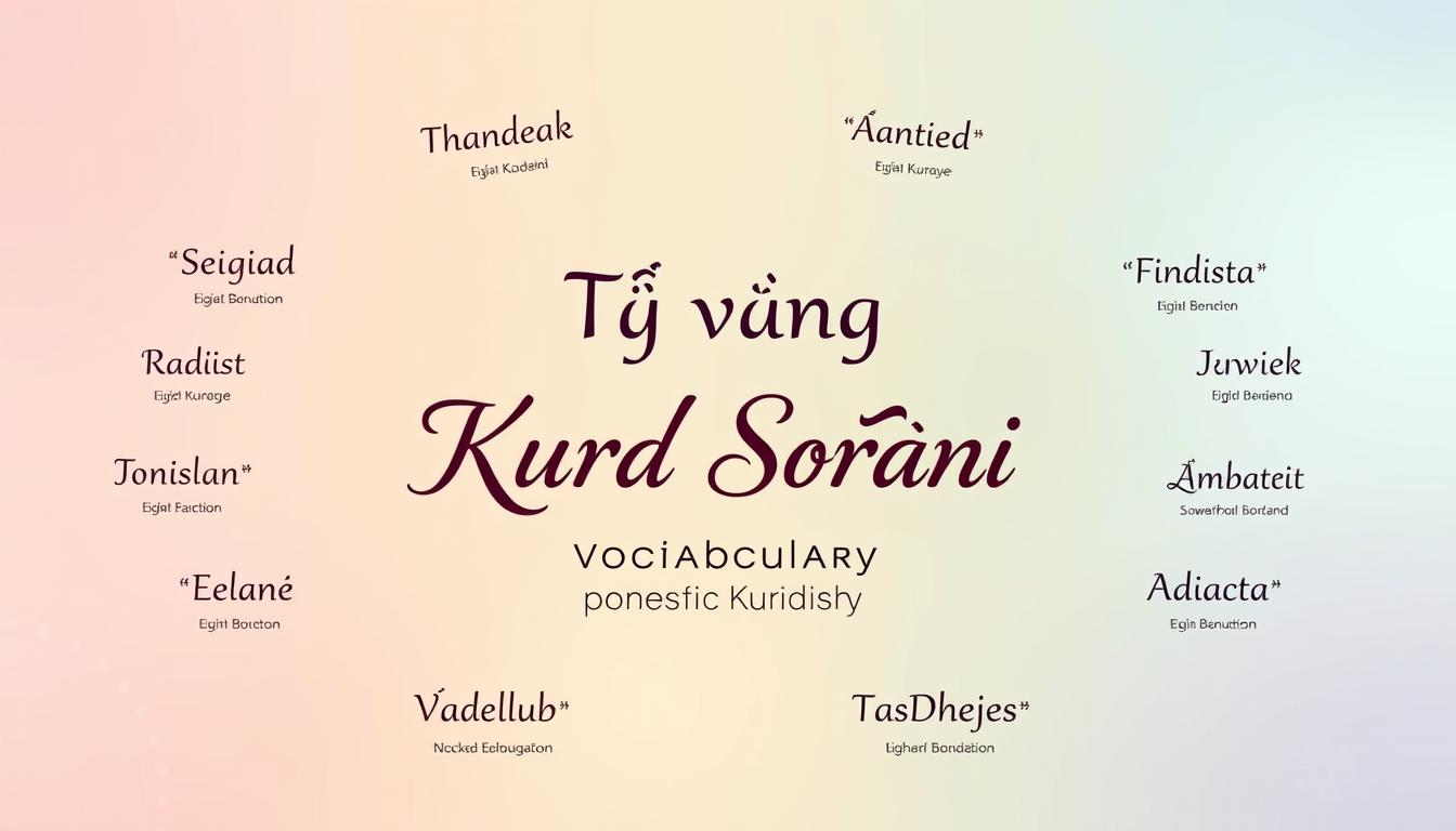 Từ vựng Kurd Sorani