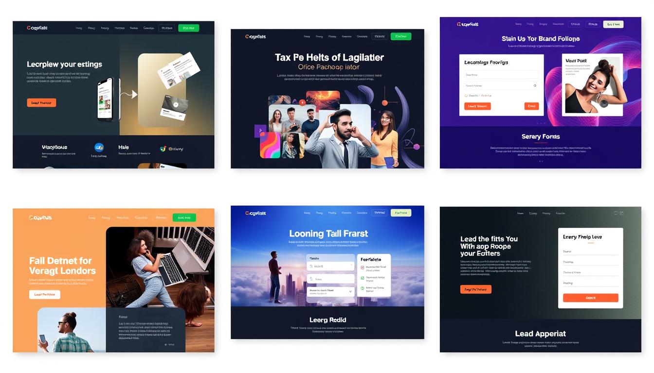 Các loại landing page phổ biến trong dịch vụ xây dựng LandingPage HTML