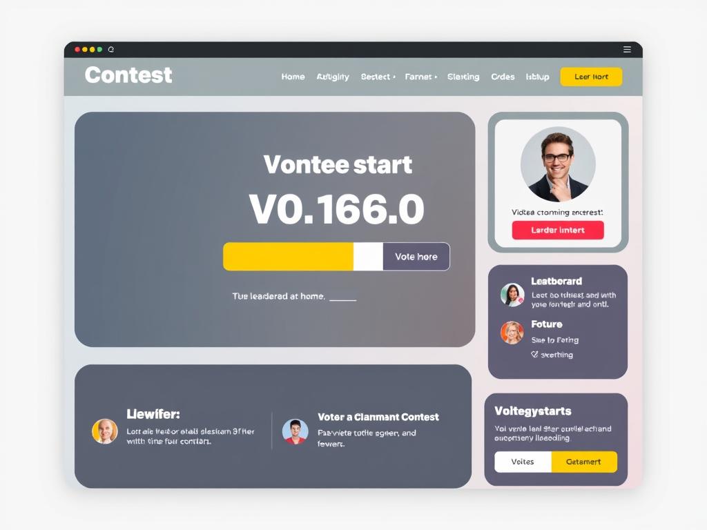 Dịch vụ Tăng Bình Chọn trên website cuộc thi