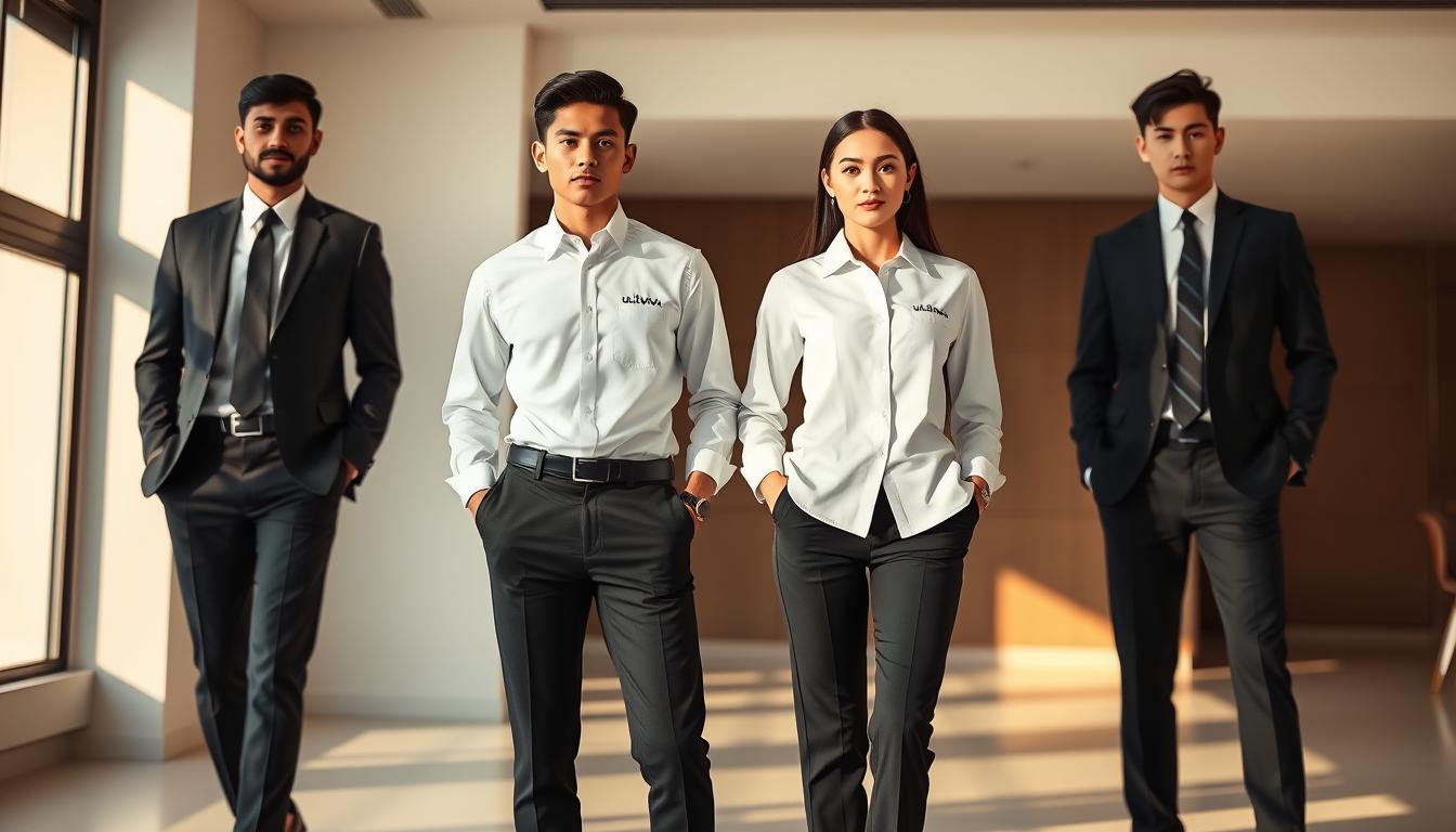 Đồng Phục Công Ty Bền đẹp - Có xuất VAT theo yêu cầu 13 xu hướng đồng phục công ty