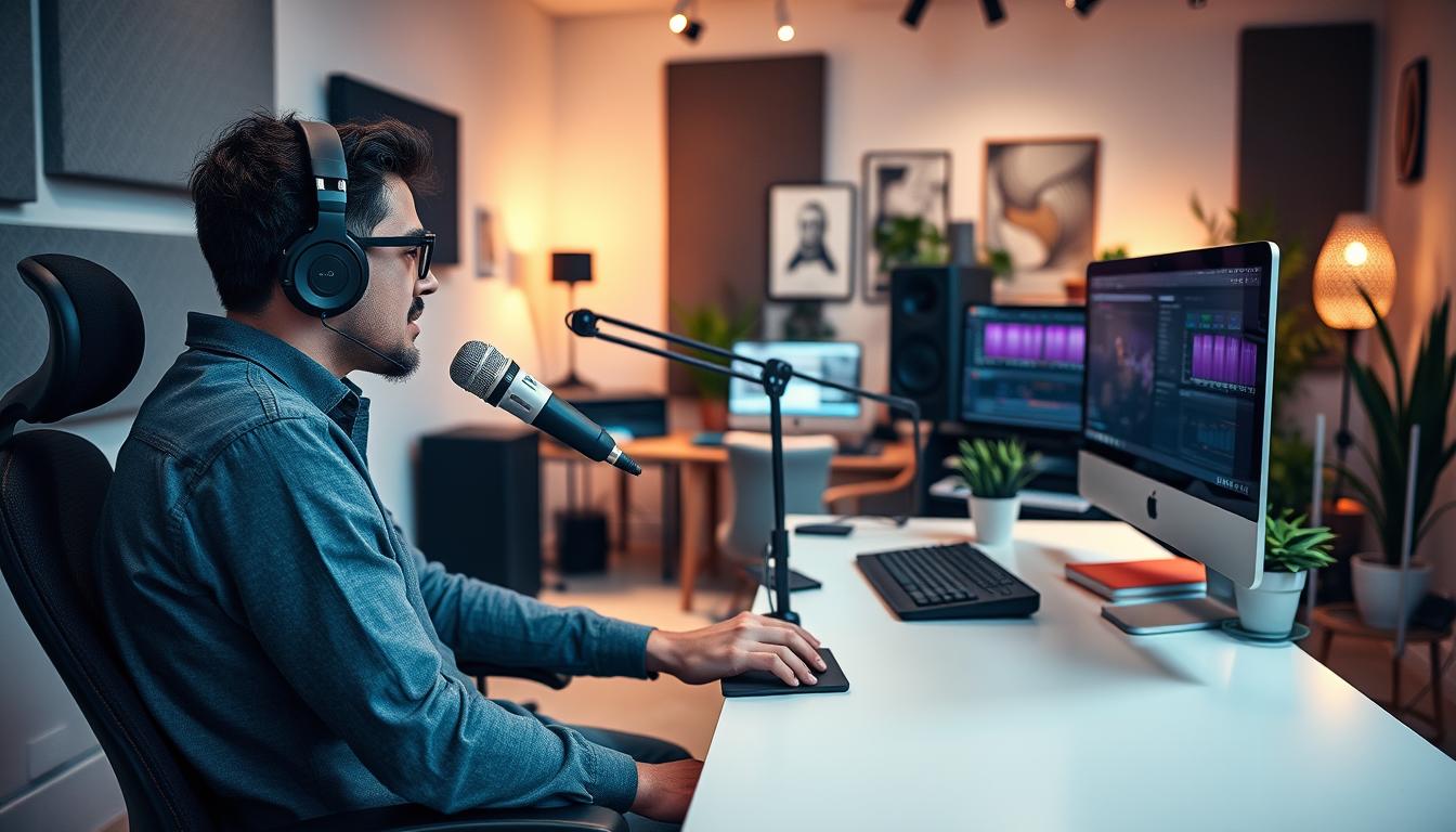 quy trình sản xuất podcast