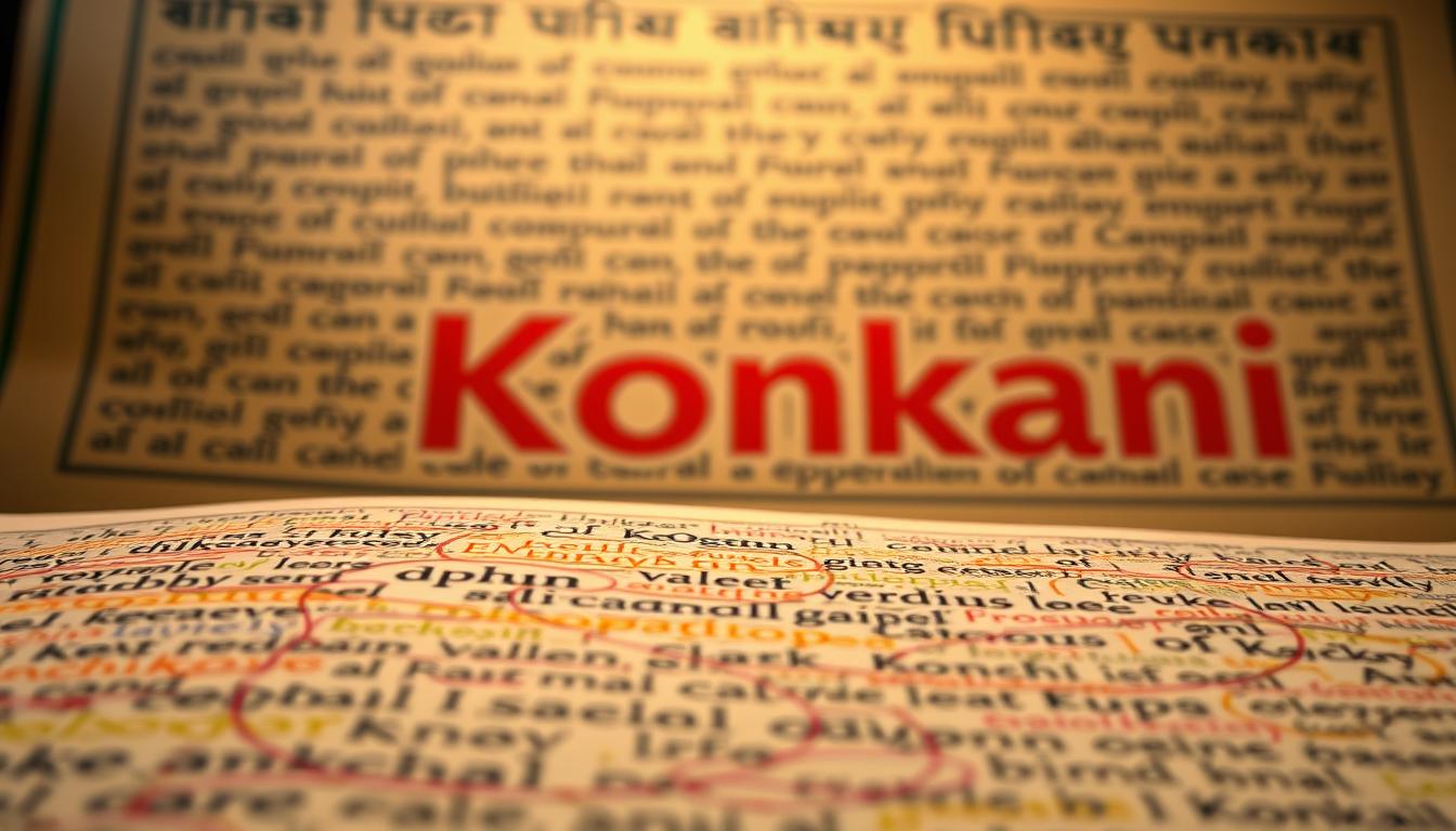 cấu trúc ngữ pháp Konkani