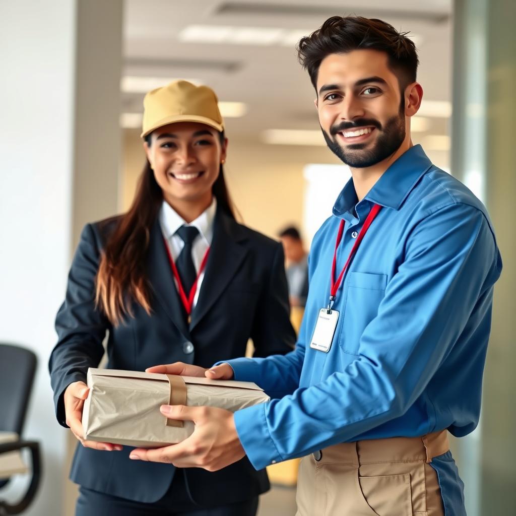 Giao hàng đồng phục công sở đúng hẹn
