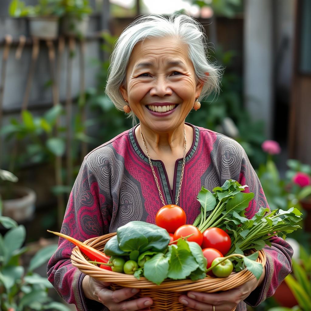 Cô Lan - Khách hàng cao tuổi tin dùng nông sản sạch