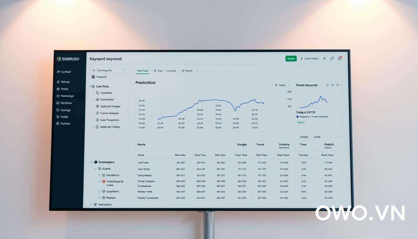 Đừng bỏ lỡ cơ hội mua chung SEMRUSH với giá hấp dẫn! 10 SEMRUSH giao diện theo dõi từ khóa tiềm năng