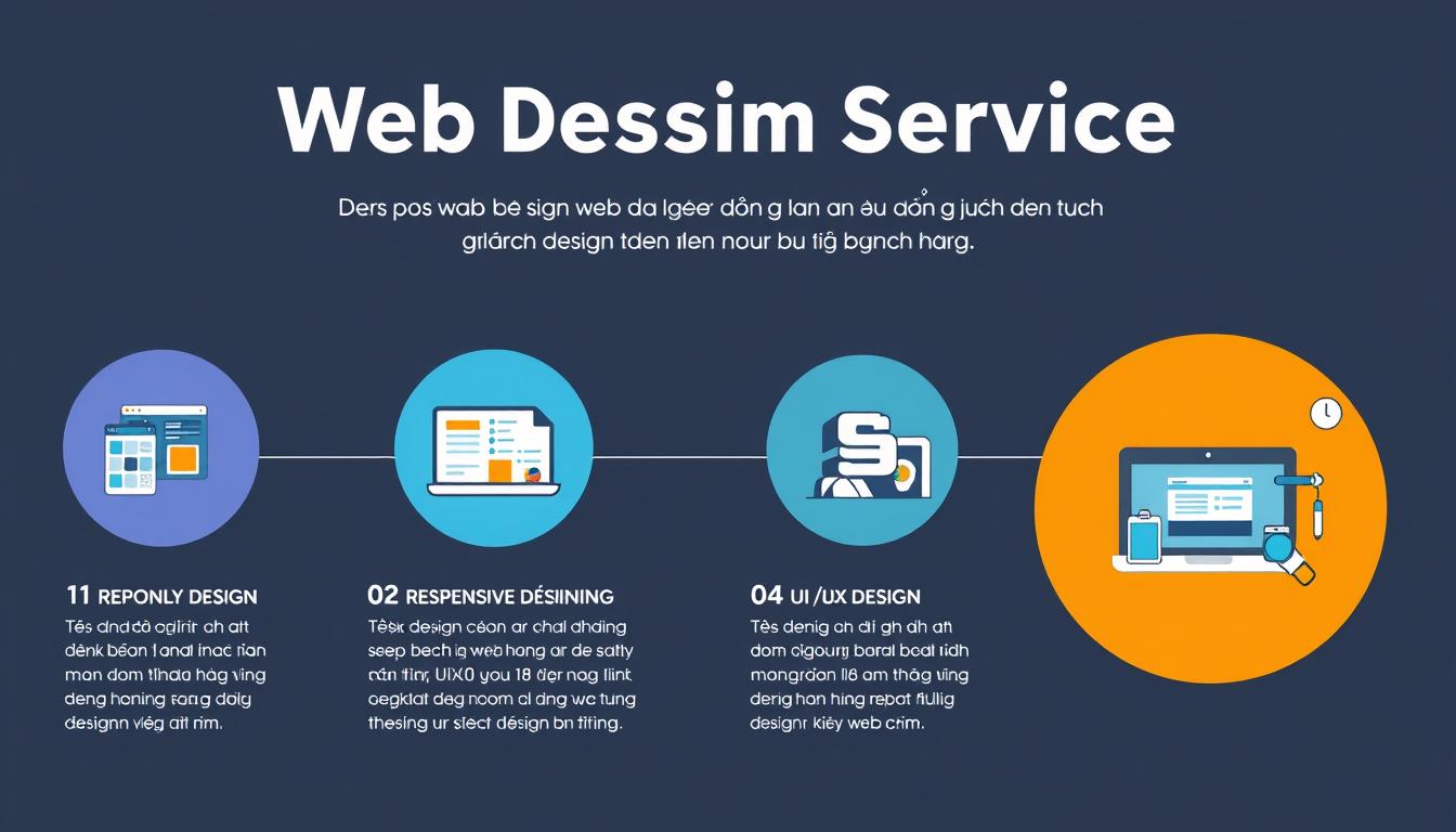 Các dịch vụ thiết kế web chuyên nghiệp bao gồm thiết kế responsive, chuẩn SEO