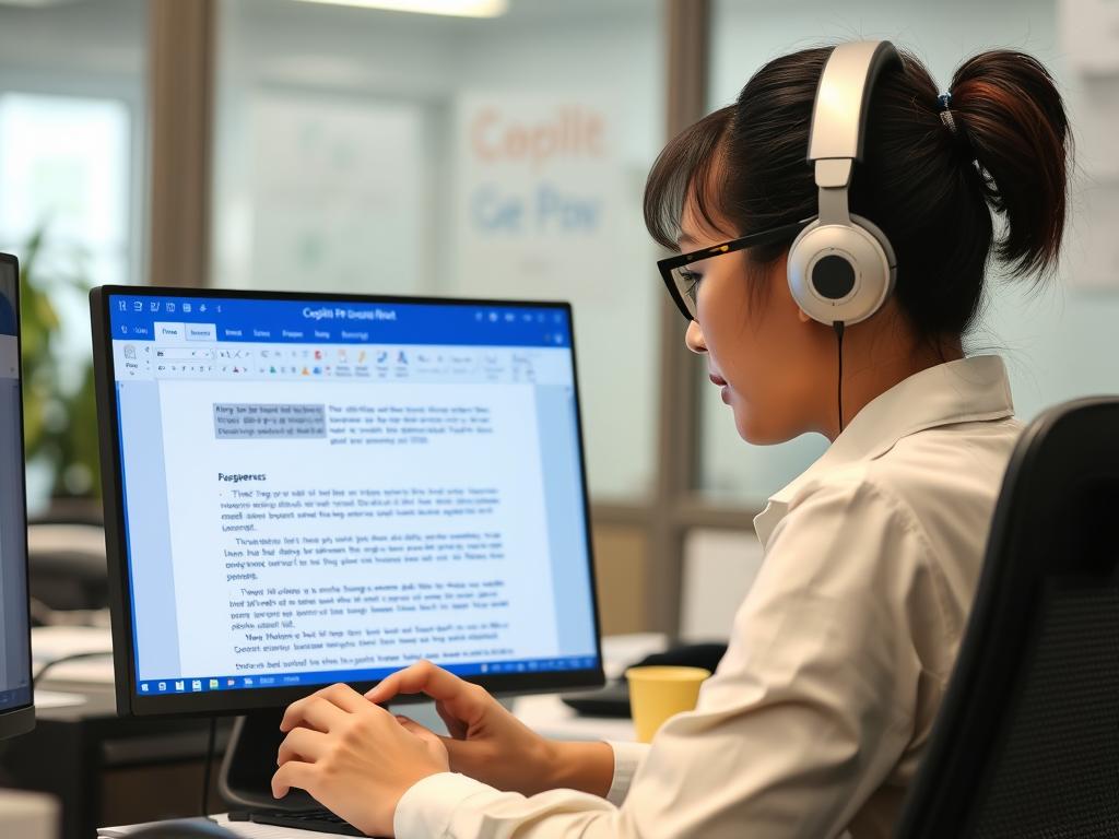 Copilot Pro trong công việc văn phòng