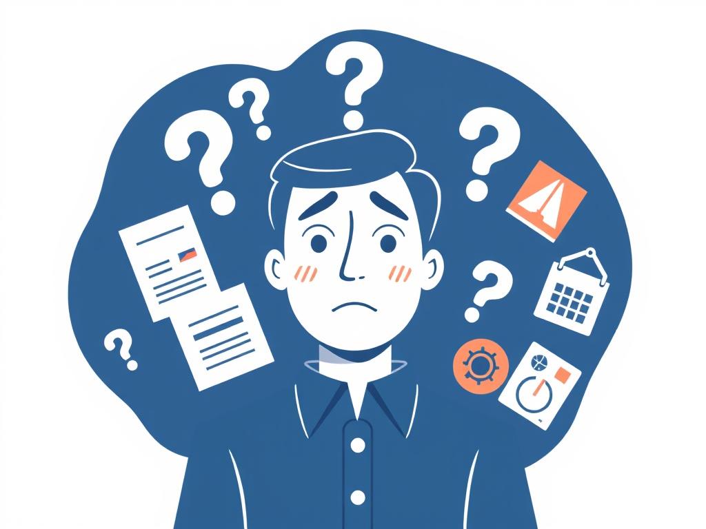 Illustration représentant les questions fréquentes sur les réglementations
