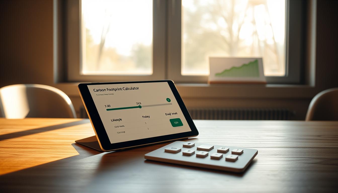 calculatrice emprinte carbonne