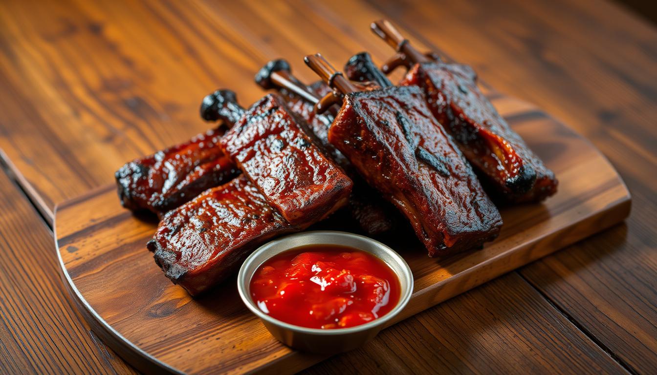 Iga Bakar dengan Sambal Terasi