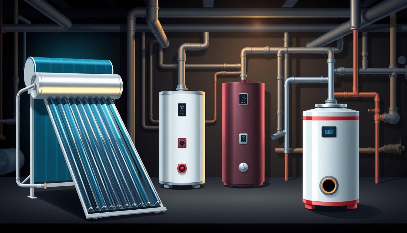 Perbandingan Sistem Pemanas Air