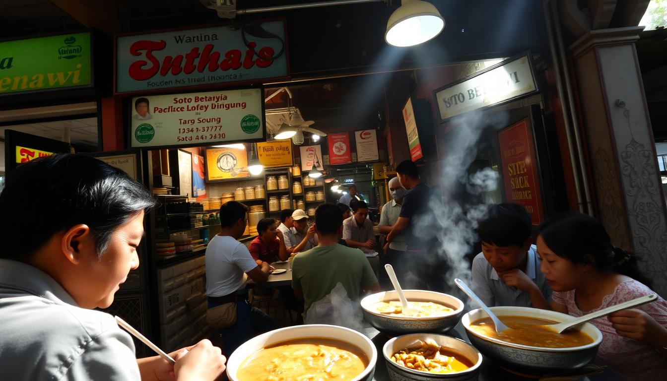 warung Soto Betawi terkenal