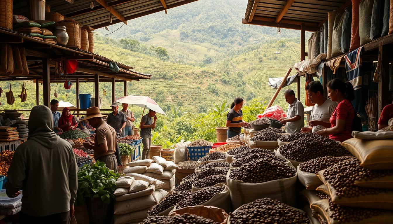 perdagangan kopi