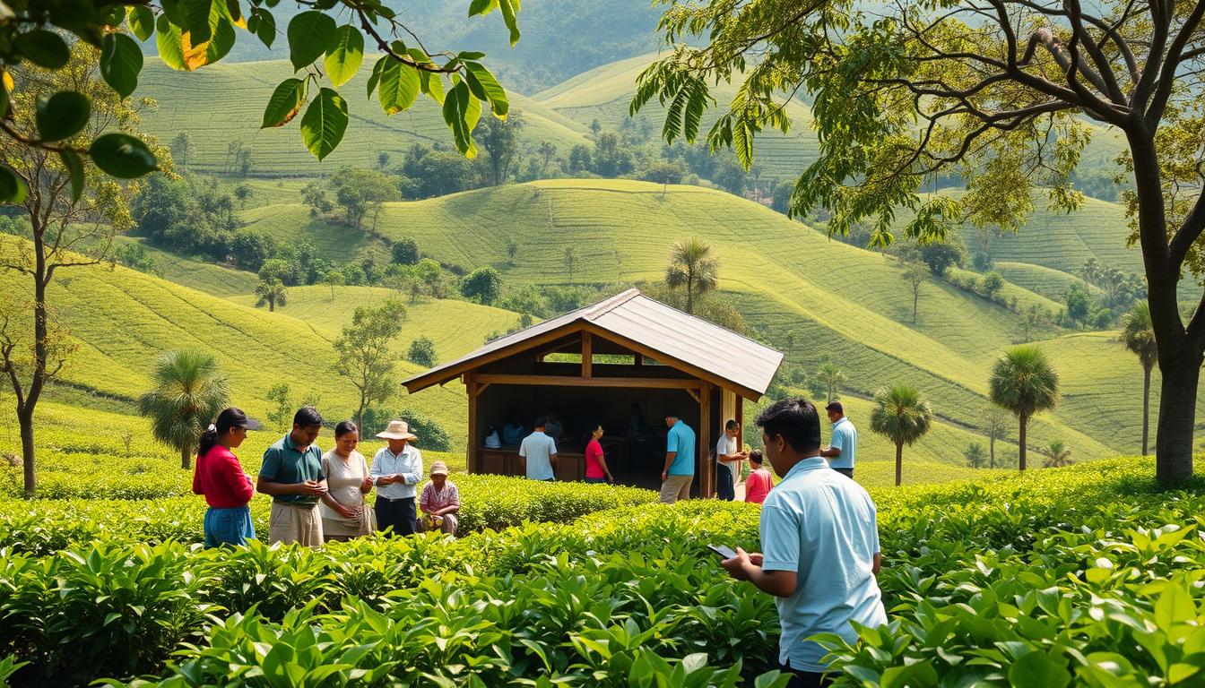 Komunitas Lokal Kebun Teh